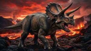 Volcanic Triceratops