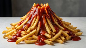 Volcano Fries Eruption