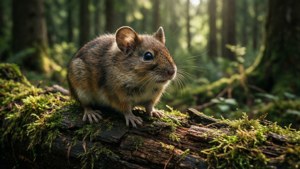 Vole on Log