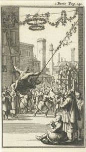 Volksvermaak op het Bairamfeest