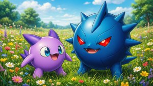 Voltorb and Electrode