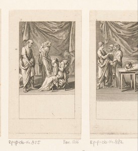 Volumnia en Virgilia smeken de goden om bescherming voor Marcius