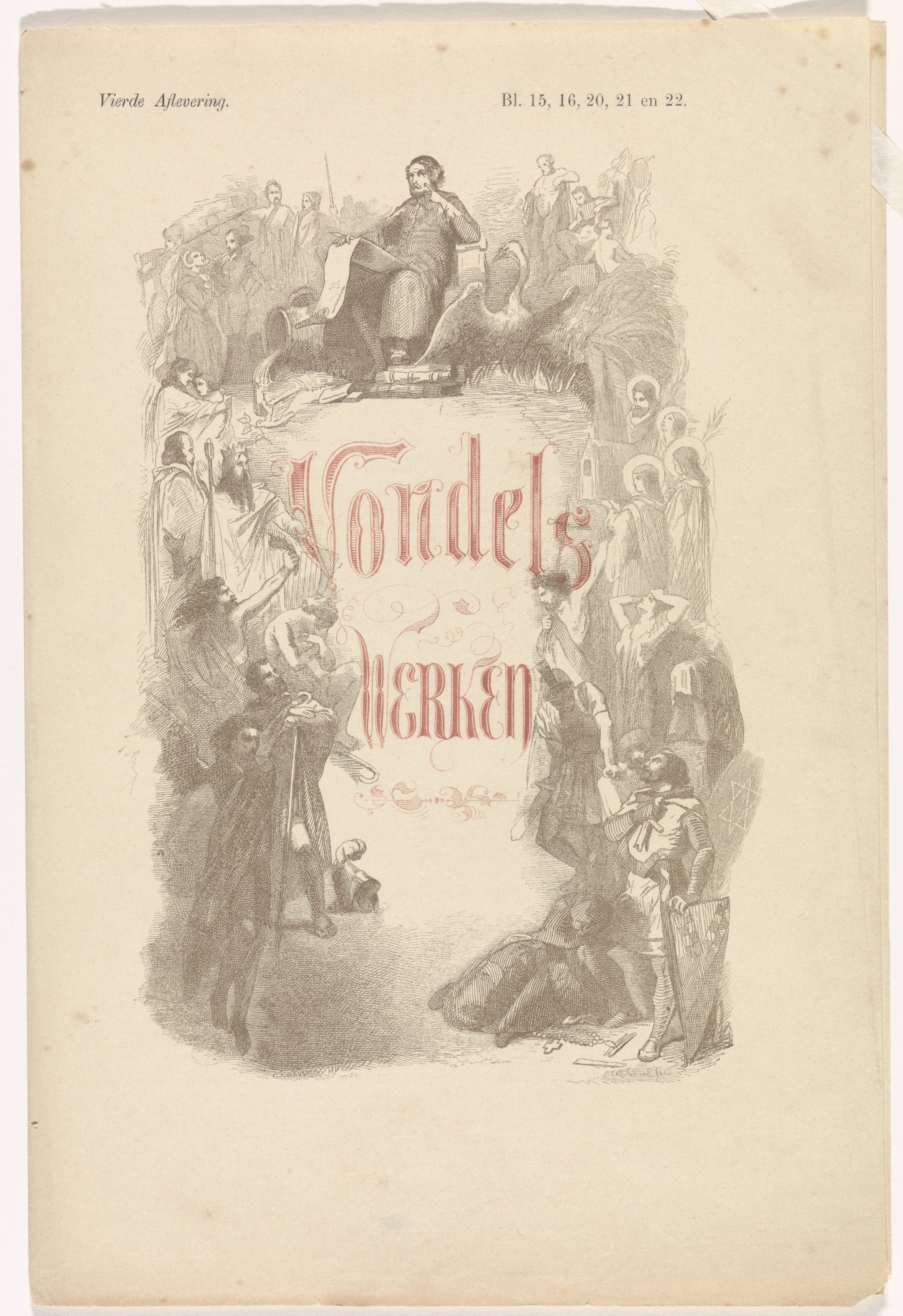 Vondels Werken by Edouard Taurel
