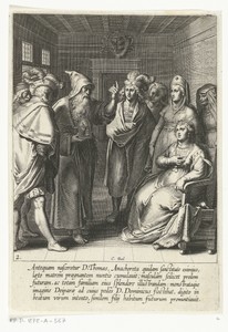 Voorspelling aan de moeder van Thomas van Aquino