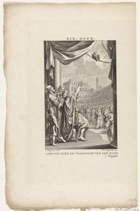 Voorteken voor de dood van Herodes Agrippa