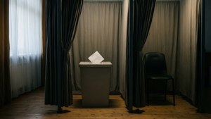 Voting Booth Scene