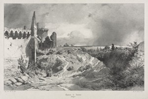 Voyages pittoresques et romantiques dans l'ancienne France.  Bretagne:  Chateau de Susinio