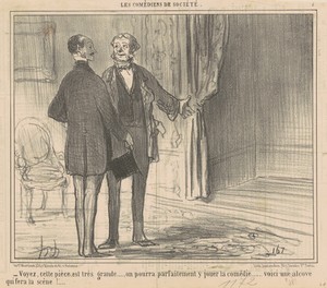 Voyez, cette pièce est très grande ...
