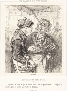 "Voyons! Mme Majeste..."