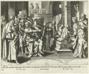 Vrijgevigheid van de arme weduwe