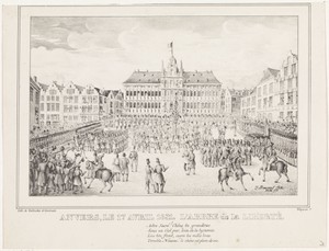 Vrijheidsboom in Antwerpen