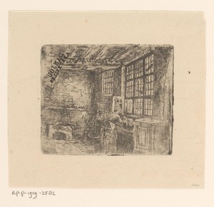 Vrouw aan het werk in de keuken