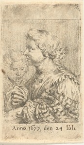 Vrouw en jongen