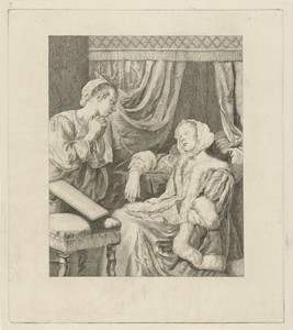 Vrouw in katzwijm