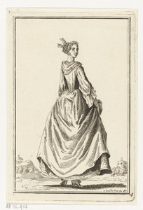 Vrouw op de rug gezien