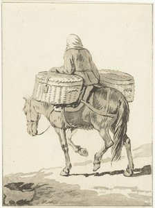 Vrouw op paard