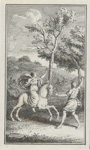 Vrouw te paard