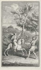 Vrouw te paard