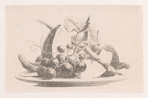 Vruchten op een bord