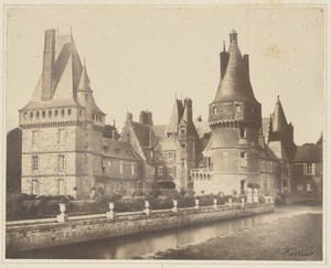 Vue du chateau de Maintenon