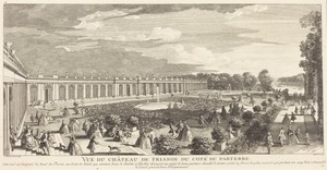 Vue du Chateau de Trianon du Cote du Parterre
