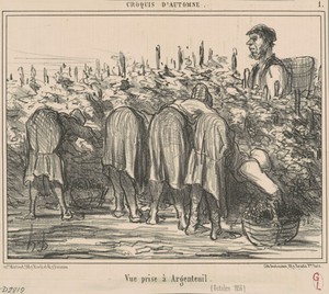 Vue prise a Argenteuil (Octobre 1856)