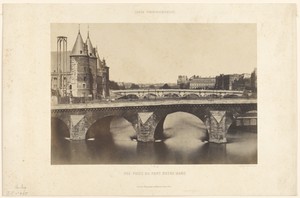 Vue Prise du Pont Notre-Dame (View from Notre-Dame bridge)