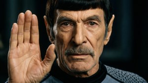 Vulcan Salute Close-Up