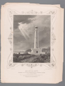 Vuurtoren met monument ter ere van Jan Carel Josephus van Speyk