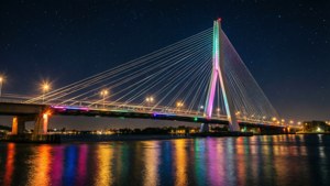 Waalbrug Night Lights