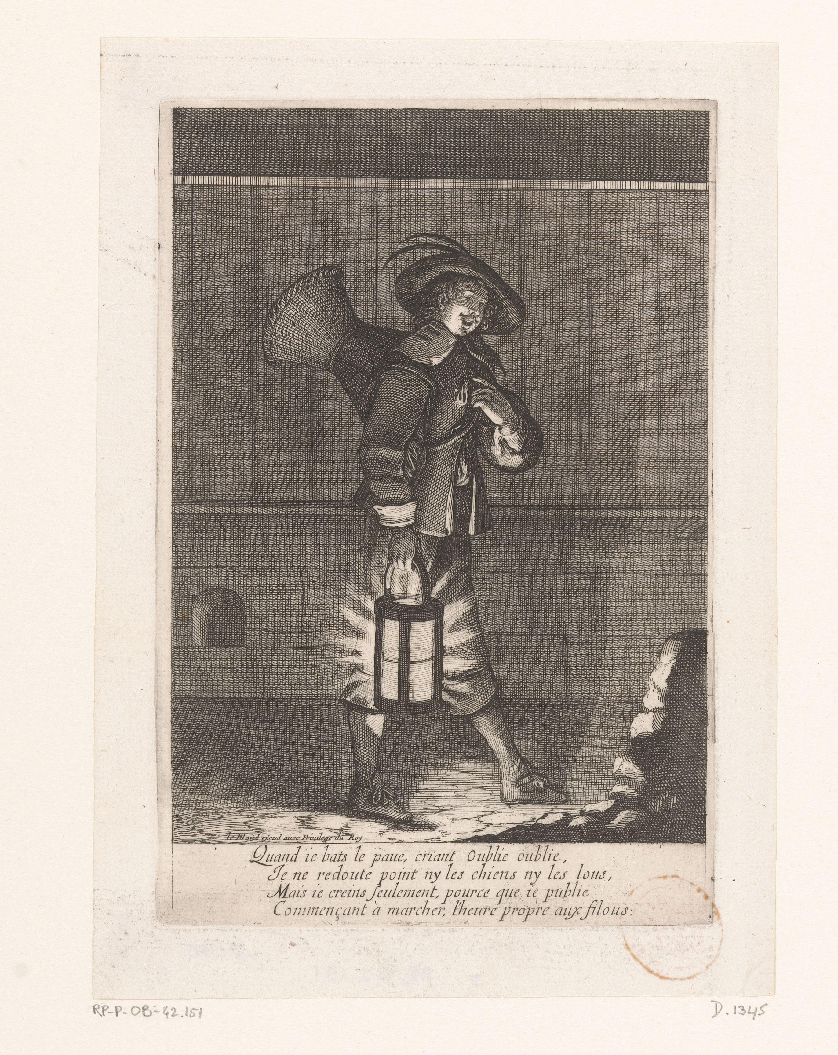 Wafelverkoper by Abraham Bosse