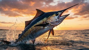 Wahoo at Sunset