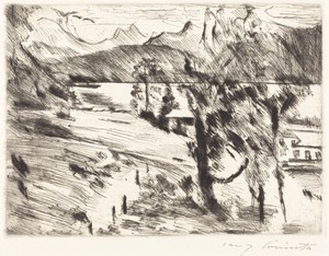 Walchensee landschaft (Walchensee Landscape)