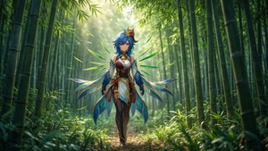 Walk Among Bamboo