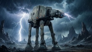 Walker in the Storm