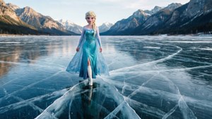 Walking on Frozen Lake