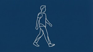 Walking Silhouette Minimal
