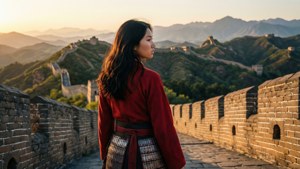 Wall of China