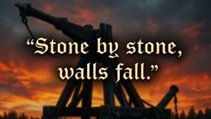 Walls Fall Quote