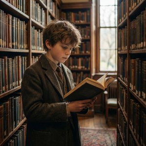 Wally in the Library