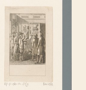 Walstein en Caroline bij Frederik de Grote in Potsdam