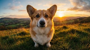 Walter at Sunset