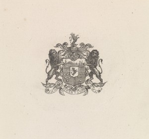 Wapen van Anthonie Willem Hendrik Noltzenius de Man