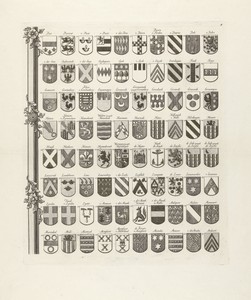 Wapenkaart van oude geslachten van Utrecht, blad linksmidden