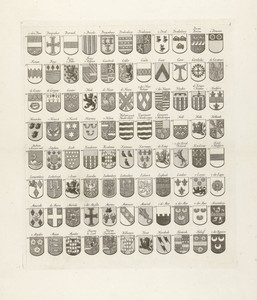 Wapenkaart van oude geslachten van Utrecht, middenblad