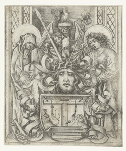 Wapenschild met de Arma Christi