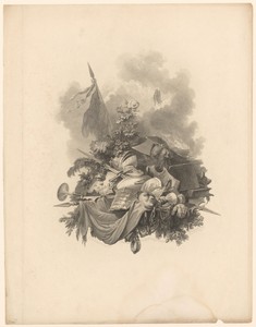 Wapentrofee als allegorie op het huis York