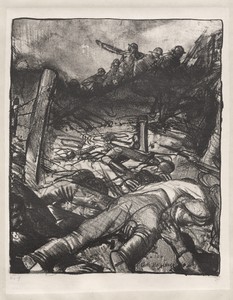 War Series:  The Charge, Left Detail
