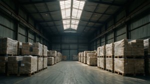 Warehouse Pallets Skylight
