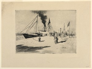 Warf at Trouville